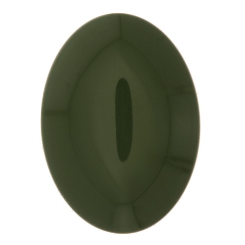 Cabochon ovale en résine opaque 18x13 mm - Olive x1