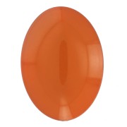 Cabochon ovale en résine 18x13 mm - Ambre x1