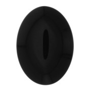 Cabochon ovale en résine opaque 25x18 mm - Noir x1|raw }}