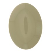 Cabochon ovale en résine opaque 25x18 mm - Vert de gris x1