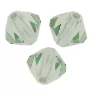 Perles toupies Preciosa - Rondelle Bead 4 mm - Chrysolite x30