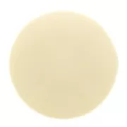 Cabochon rond 18 mm en résine opaque - Ecru x1