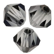 Perles toupies Preciosa - Rondelle Bead 4 mm - Crystal Valentinite x30|raw }}