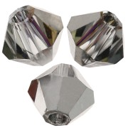 Perles toupies Preciosa - Rondelle Bead 4 mm - Crystal Volcano x30