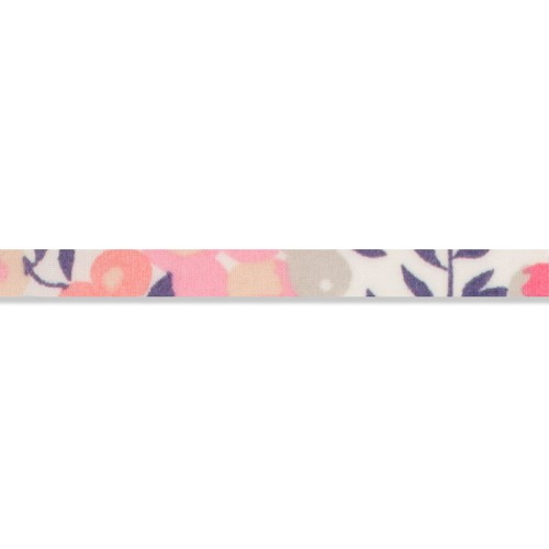 Cordon en tissu Liberty - Wiltshire - Pois de senteur x1m
