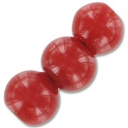 Rondes 8 mm Dark Red Corail x10|raw }}