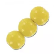 Rondes 4 mm Jaune x20