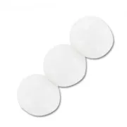 Rondes 4 mm Blanc x20