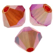 Perles toupies Preciosa - Rondelle Bead 4 mm - Hyacinth AB 2X x30|raw }}