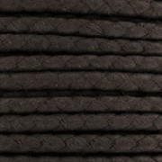Coton ciré tressé européen 2 mm Noir x 1 m|raw }}