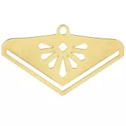 Embout tissage perles Miyuki 11/0 exclu Perles & Co Bohème 28 mm - Doré à l'or fin