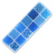 Assortiment de rocailles Preciosa Ornela Aquamarine x200g