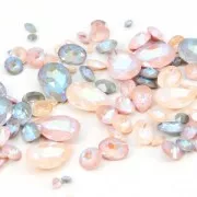 Navette PureCrystal 4228 10x5 mm - Crystal Dusty Pink Delite x1