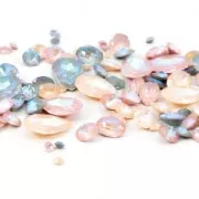 Cabochon PureCrystal 1088 8 mm - Crystal Dusty Pink Delite x1