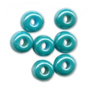 Preciosa Perles rocailles 6/0 4 mm - Aigue Lustré Vert x20g