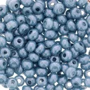 Preciosa Perles rocailles 6/0 4 mm - Aigue Lustré x20g