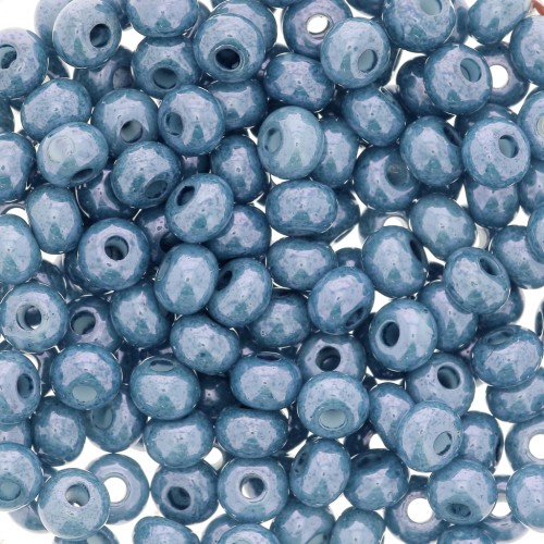 Preciosa Perles rocailles 6/0 4 mm - Aigue Lustré x20g