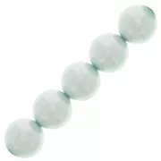 Perles rondes nacrées Preciosa - Round Pearl Maxima 6 mm - Light Blue x20