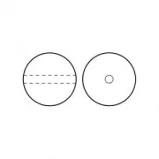 Perles rondes nacrées Preciosa - Round Pearl Maxima 6 mm - White x20