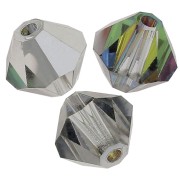 Perles toupies Preciosa - Rondelle Bead 4 mm - Crystal Vitrail Medium x30|raw }}