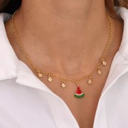 Mini breloques losange 9x5 mm - Argenté vieilli x6