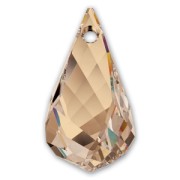 Goutte Helix PureCrystal 6020 18 mm Crystal Golden Shadow x1