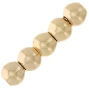 Perles rondes 2 mm en Gold filled (or laminé)  x9g - environ 500 perles|raw }}