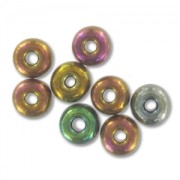 Preciosa Perles rocailles 6/0 4 mm - Gold Iris x20g|raw }}