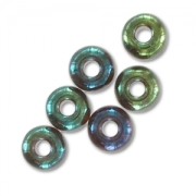 Preciosa Perles rocailles 6/0 4 mm - Green Iris x20g