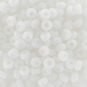 Preciosa Perles rocailles 9/0 2.5 mm - Blanc Opaque x20g|raw }}