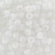 Preciosa Perles rocailles 9/0 2.5 mm - Blanc Opaque x20g