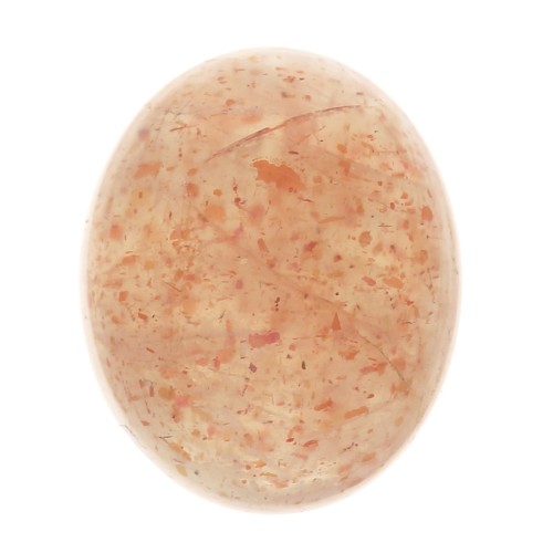 Cabochon ovale 10x8 mm - Sun Stone - Pierre de soleil x1