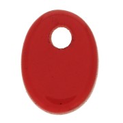 Sequin ovale 8x6 mm en imitation pierre gemme - Hydro Grenat x1|raw }}