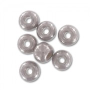 Preciosa Perles rocailles 6/0 4 mm - Luster Grey x20g|raw }}