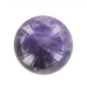 Perle ronde en pierre gemme Amethyste 18 mm x1