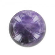 Perle ronde en pierre gemme Amethyste  14 mm x1|raw }}