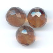 Facettes 12 mm Light Smoked Topaz x5