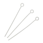 Clous tête ronde 35x0.7 mm - Acier inoxydable x10