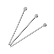 Clous tête boule 20x0.7 mm - Acier inoxydable 304 x10