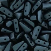 Perles en verre Vexolo 5x8 mm - Pastel Pétrol x30