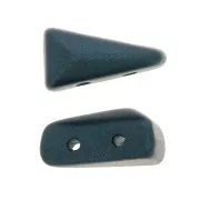 Perles en verre Vexolo 5x8 mm - Pastel Pétrol x30