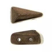 Perles en verre Vexolo 5x8 mm - Gold Bronze x30