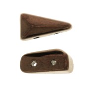 Perles en verre Vexolo 5x8 mm - Dark Bronze x30