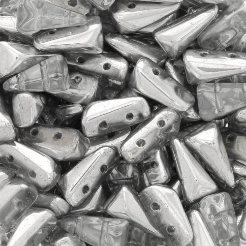 Perles en verre Vexolo 5x8 mm - Crystal Labrador x30