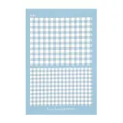 Silk Screen Moiko pour Pâte polymère 74x105 mm Carreaux Vichy design Fancy Puppet