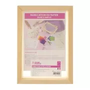 Moule double cadre pour la fabrication de papier artisanal 24x16 cm x1