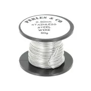 Fil rond en Acier inoxydable 0.50 mm x25m