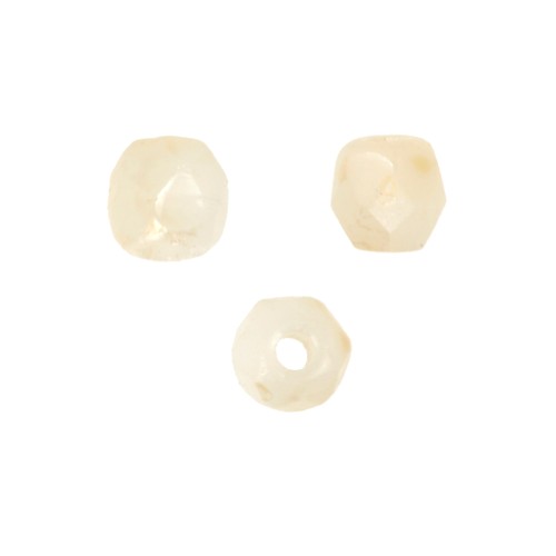 Facettes 2 mm véritable (True 2) Chalk White Champagne Luster x50