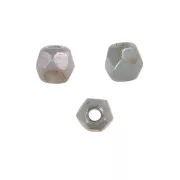 Facettes 2 mm véritable (True 2) Chalk White Blue Luster x50