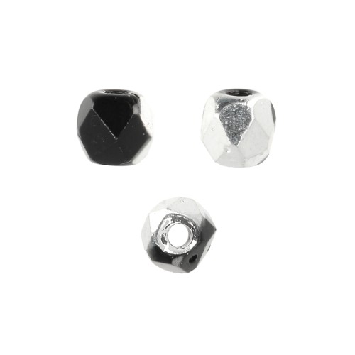 Facettes 2 mm véritable (True 2) Jet Labrador x50